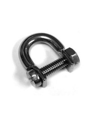 Rob Allen Muzzle Eye – Grillo a U in acciaio inox per guida linea mulinello e fucile