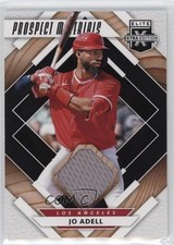 2020 Panini Elite Extra Edition Prospect Materials Black Jo Adell #PM-JA 0q1p