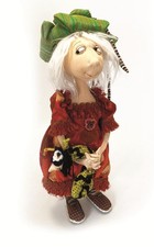 Cloth Art Doll Pattern Tulip Girls by Jill Maas