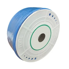 PU Air Hose, Blue Air Pipe, 5x8mm ID x OD, 328ft Length Pneumatic Tubing Pipe