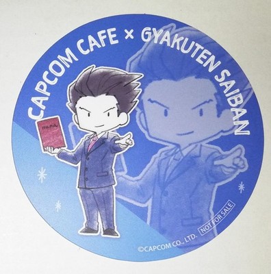 Ace Attorney Great Phoenix Wright Coaster Bonus Capcom Cafe Capcom Japan Limited