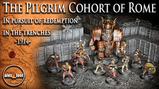 Pilgrim Cohort of Rome warband 32mm scale Rom...