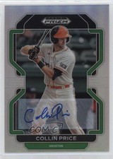 2022 Panini Prizm Draft Picks Silver Prizm Auto Collin Price #PDP193 Auto 0c6