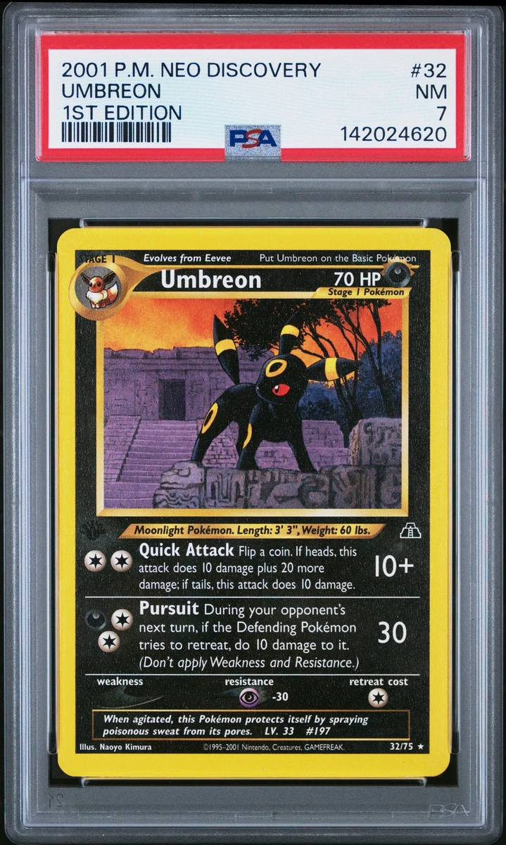 Umbreon Pokémon TCG Professional Sports Authenticator (PSA