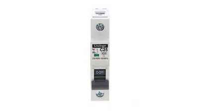 Überstromschalter 1P C 25A 4,5kA AC G7-4,5kA A02-G7-1P-C25