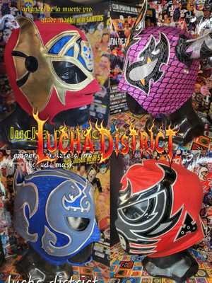 Lucha libre PRO Grade masks(adult size)(Productions From 2024-2025)