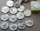 Full roll (40 coins) 1948 D Washington Quarters - Gem BU - 90% Silver