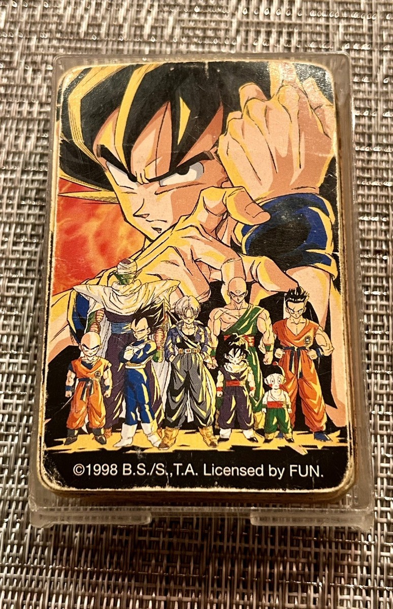 Dragon Ball Z Playing Cards Complete 54 Set With Jokers Included