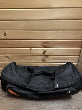 Used Pyramid Path Black /Orange Triple Tote Roller Bowling Bag