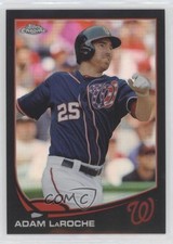 2013 Topps Chrome Black Refractor 16/100 Adam LaRoche #190 0ty6