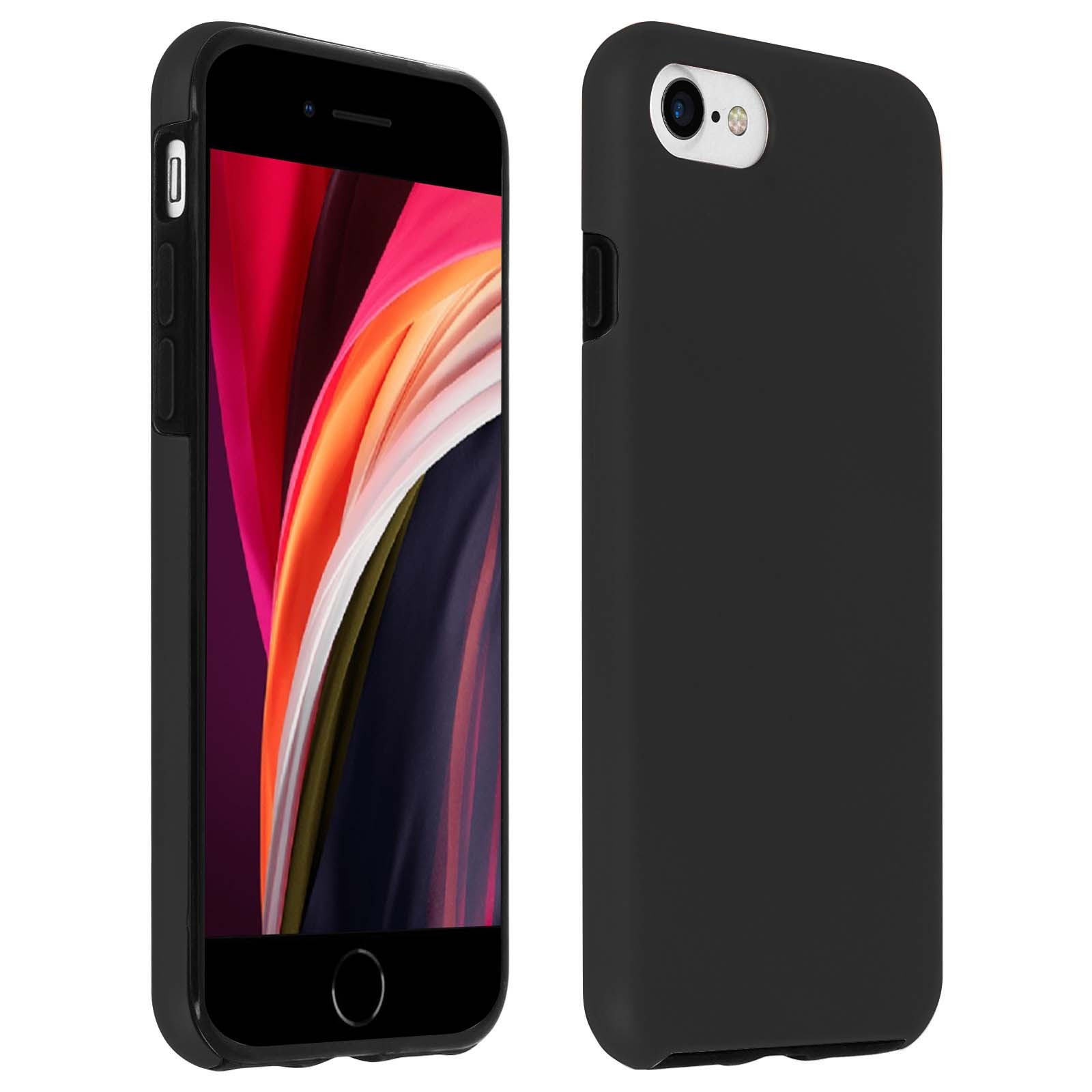 Coque iPhone SE 2020 double face finition premium invisible transparente - 2