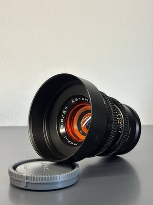 Sony E ANAMORPHIC BOKEH and FLARE Amber Mir 1 37mm f2.8 Cine mod lens