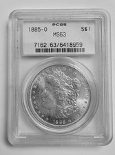 1889 Morgan Dollar $1 MS 63 NGC, MS63 - PCGS Auction Prices