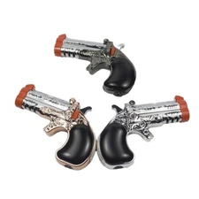 Collectible Novelty Assorted Gun Design Refillable Dual Flame Lighter Retro gift