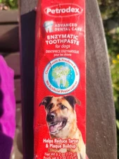 Petrodex Dog Natural Toothpaste Poultry Flavor Tartar Control 6.2oz