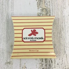 Vtg Adam's Mark Hotels Shower Cap