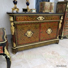 Stamped KOLB Trouser Cabinet in Boulle marquetry 19th period Napoléon III