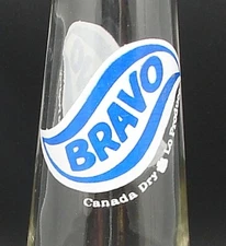 Bravo; Canada Dry; 2-color ACL soda pop bottle