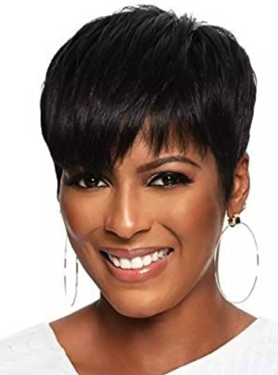 Pixie cut with bangs outlet