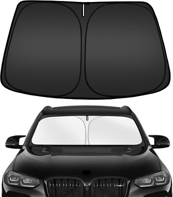 Front Windshield Sun Shade UV Blocker Reflector Foldable Fits 18-25 X3