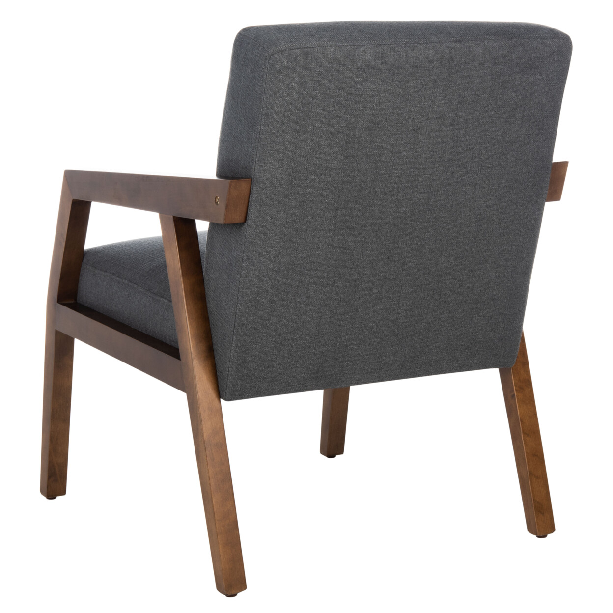 SAFAVIEH Olyvar Arm Chair | Dark Grey |