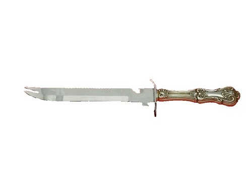 Federal Cotillion by Frank Smith Sterling Cheese Knife w/Pick HH