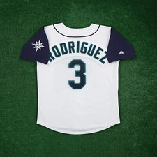 Alex Rodriguez 1999 Seattle Mariners Alternate Men's Cooperstown Jersey