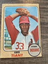 1968 TOPPS #532 LUIS TIANT INDIANS