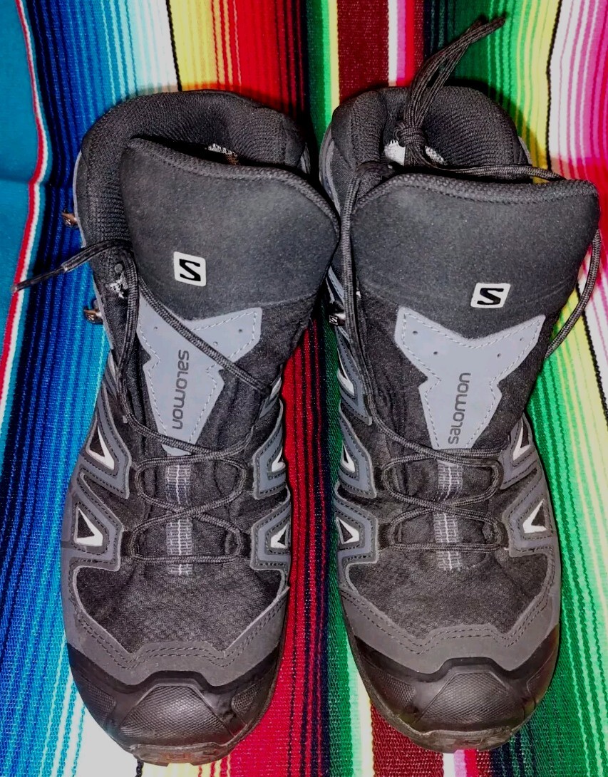 Stivali da uomo Salomon X Ultra 3 Gore tex neri 398674 trail escursionismo US 11 UK 10 5