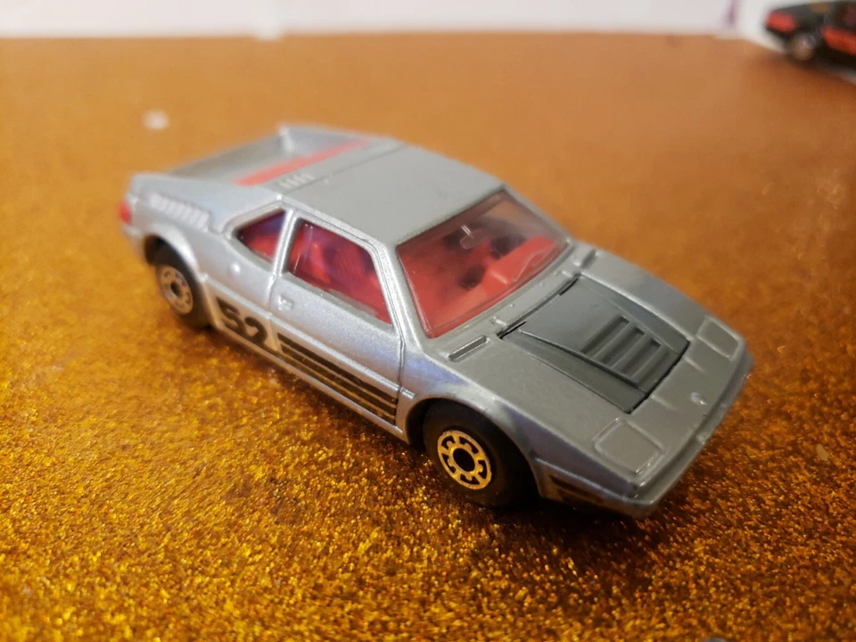 BMW M1 1981 Matchbox Lesney Superfast 52 MB52 gris plata vintage Foto 2 de 3
