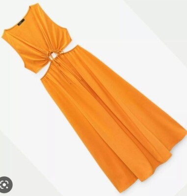 strapless open back dress Vacation-Style Color Block Spaghetti Strap Dress