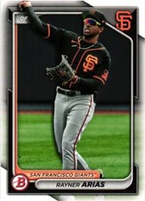 2024 Bowman #BP-127 Rayner Arias Prospects