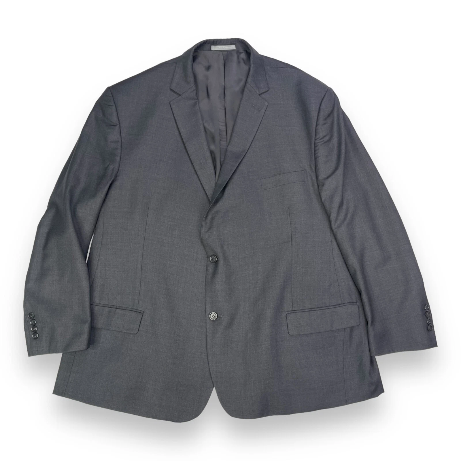 Blazer giacca cappotto sportivo Michael Kors taglia 52 lana grigia grande e alta business casual
