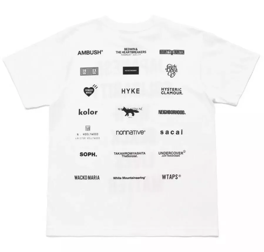 Japanese Solidarity Black Lives Matter BLM Ambush Sacai Nbhd Soph Wtaps CE SZ L