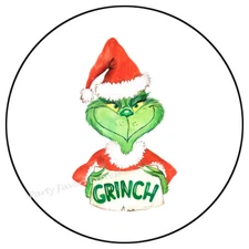 CHRISTMAS VILLAIN ENVELOPE SEALS LABELS STICKERS PARTY FAVORS