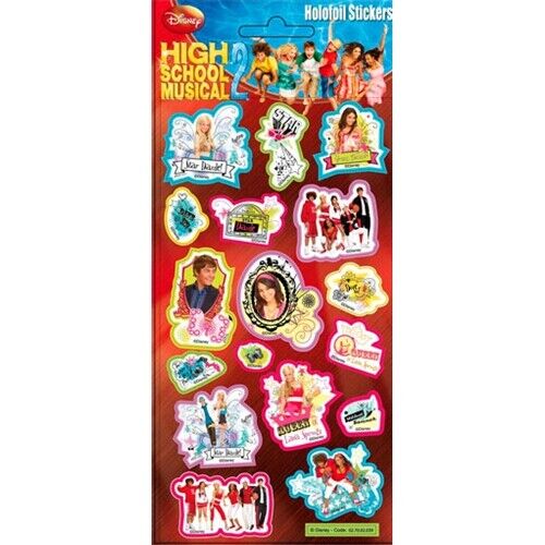 High School Musical 2 - Foil Sticker Pack - Sticker Style High School Musical 2 - Foil Sticker Pack - Sticker Style