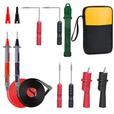 12-in-1 Multimeter Test Lead Kit with with Magnet Hanger Kit and Soft Case fo...