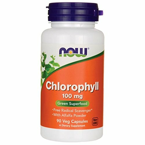Now Foods, Chlorophyll 100Mg Reinigung Entgiftung 90 Veg. Kapseln Super Preis-image