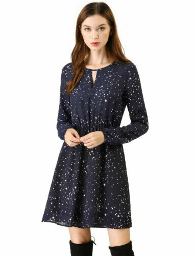 Stars Blue Dresses for Women
