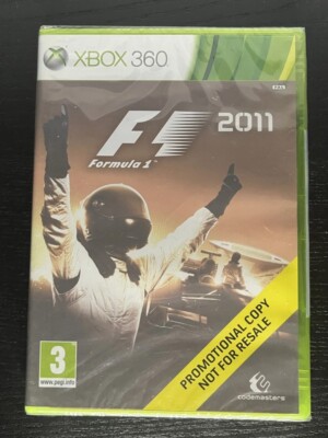 Formula 1 2011 Microsoft Xbox 360 CIB Complete Sealed Neu OVP Rare Promo PAL