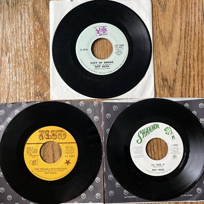 ROY HEAD RECORDS - 3 Singles on TMI Records - Awesome 70's Country promo JUIKE