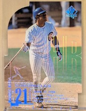 1999 SP Authentic DIE CUT #47 Sammy Sosa Cubs ULTRA RARE PARALLEL /70