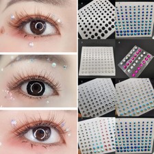 Drill Stickers Eyeshadow Diamond Face Jewels Nail Color Decoration 3D Stickers,