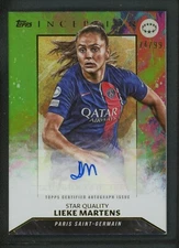 2024 LIEKE MARTENS 74/99 AUTO TOPPS INCEPTION UEFA WOMEN S CHAMPIONS LEAGUE