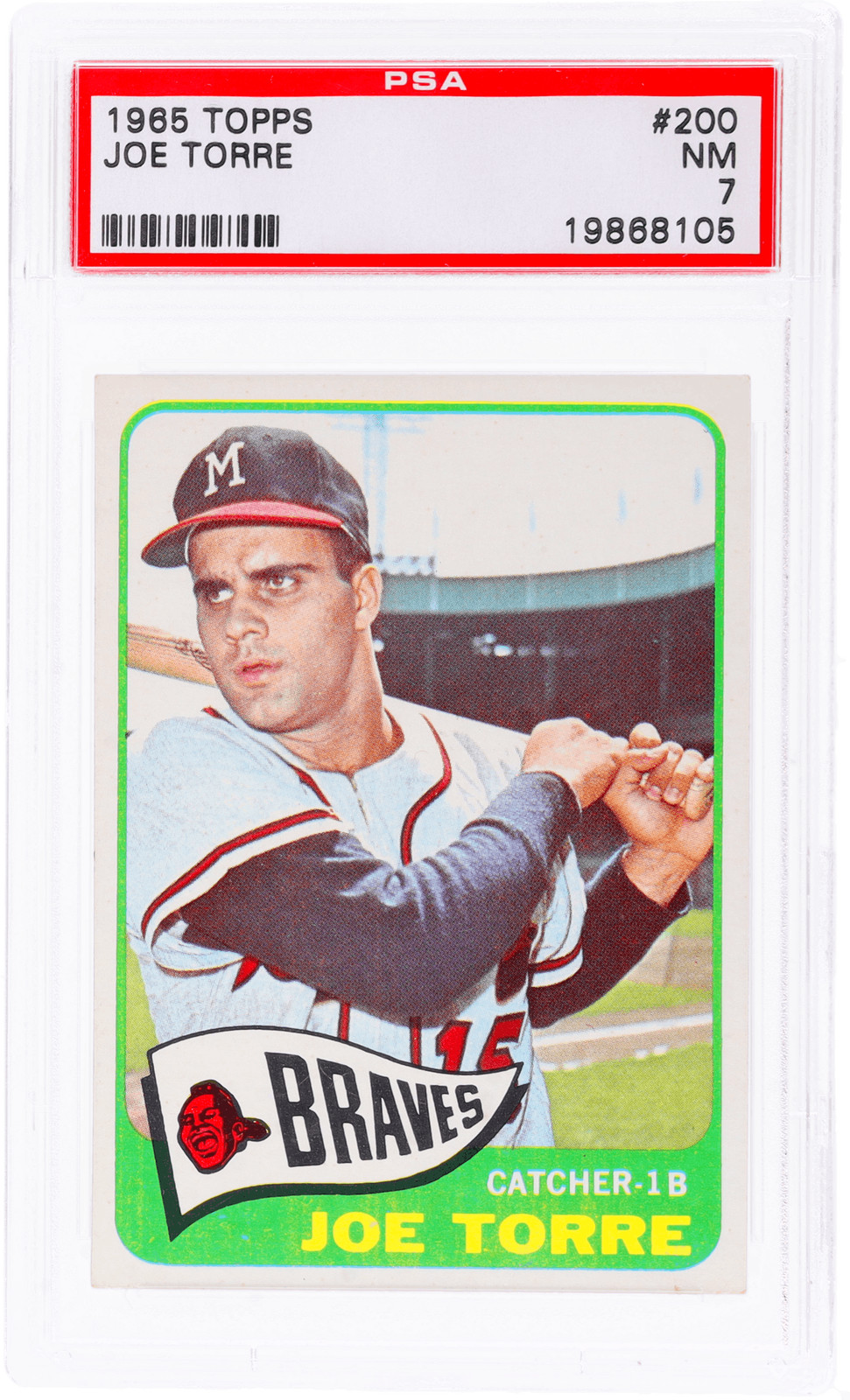 1965 Topps Joe Torre #200 PSA 7