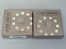 Josie Maran Argan Matchmaker Powder Foundation (Light/Medium) Lot Of 2
