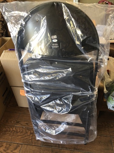 LA Lakers x-frame court side folding black chair Signed By Shaq & Horry PSA BAS - 第 11/11 張圖片