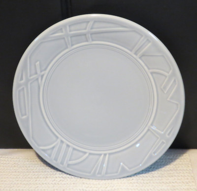 NEW Fiestaware 2000  - 9'' Lunch Plate, Gray, Hard-to-Find, Jonathan Parry