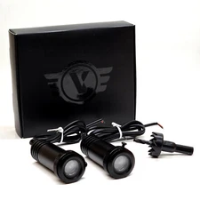 2Pc LED Door Puddle Light Retrofit Kit Ghost Shadow for HUMMER