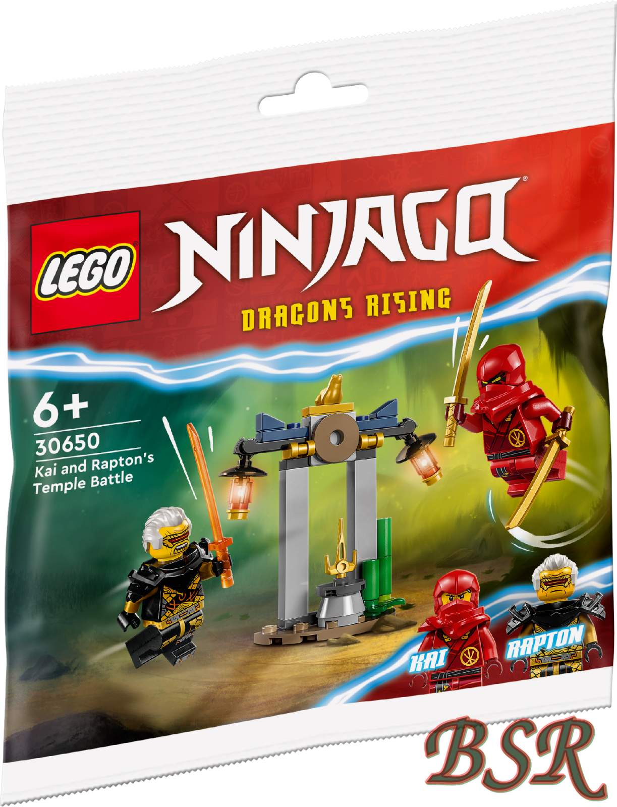 LEGO Ninjago Polybag: 30650 Dragons Rising Kai und Rapton's Temple Battle NEU - Bild 2